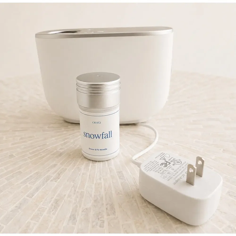 Aera Smart Home Fragrance Diffuser + Snowfall Snow & Fir Needle